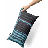Etérea Himmlische Qualität etérea Renforcé Bettwäsche 40x140 cm Seiteschläferkissen Blockberry Blau