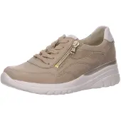 Waldlaufer Schnürhalbschuhe in beige, Gr. 5
