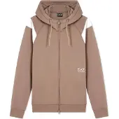 EA7 für Herren. 7M001278_AF12681 Core Identity Sweatshirt beige (L), Lässig, Sportlich, Baumwolle, Sportbekleidung, Multisport