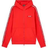 EA7 für Herren. 7M001480_AF12660 Sweatshirt Logo Serie rot (XL), Blau, Lässig, Sportlich, Sportbekleidung, Multisport, Polyester, Kurzarm