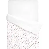 Sevira Kids Wendbarer Bettbezug Lovio - 80x120 cm - Rot | by