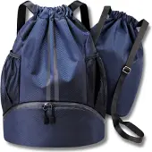 Edibazzar Marineblauer Gymnastik-Trainings-Sportrucksack