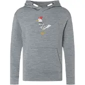Super.natural K Johnny Hoodie cashmere grey melange/various (35G) 110