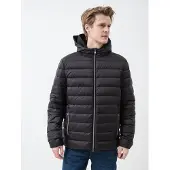 Geox M2625B T2562 M DERECK HOOD JACKET Schwarz