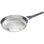 Zwilling Bratpfanne, 28 cm | Steinoptik Grau | 18/10 Edelstahl