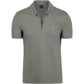 BOSS für Herren. 50537507 Slim Fit Polo grün (XL), Lässig, Baumwolle, Kurzarm