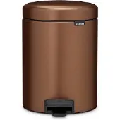 Brabantia NewIcon, 5 l, Rund, Stahl, Braun, Belgien, 20,5 cm