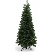 XMS-Trees Künstlicher Weihnachtsbaum Schmal 180 cm mit Beleuchtung