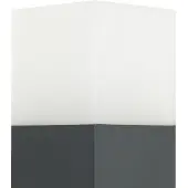 SU-MA Lichtmast 83 cm 1xE27 dunkelgrau IP44 Cube CB-830 DG