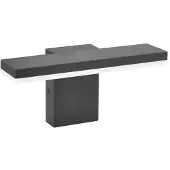 SU-MA Aluminium-Außenwandleuchte LED 10W dunkelgrau IP54 Fler 17601 DG
