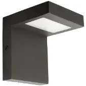 SU-MA LED Außenwandleuchte 10W dunkelgrau IP54 KR-K100