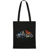 Eric Helmar Müller Urban Backwoods Depressed Butterflies, Stofftasche, Farbe: Schwarz