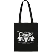Eric Helmar Müller Urban Backwoods Woodtick Laundry, Stofftasche, Farbe: Schwarz