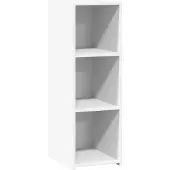 Syfax Sideboard Weiß 30x41x93 cm Holzwerkstoff