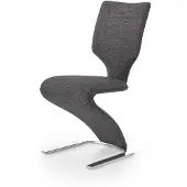 OXM Stühle Dunkle Esche / Schwarz 46 x 95 x 62 cm