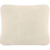 Konsimo Gartenkissen RAMBE Dekokissen mit Füllung, 40x35 cm, Outdoorgeeignet, Cremeweiß