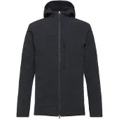 Schöffel Fleecejacke SCHÖFFEL "Fleece Hoody Style Enixa MEN", Herren, Gr. 48, schwarz (9990, schwarz), Oberstoff: 92% Polyester, 8% Elasthan, regular fit, hoch geschlossener Ausschnitt, Jacken Fleecejacke