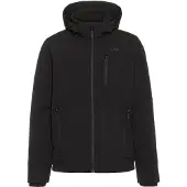 CMP Softshelljacke mit Kapuze mit hochschließendem Kragen, 3-lagig, wasserabweisend, winddicht