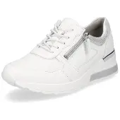 Waldlaufer Damen Sneaker weiß silber 9