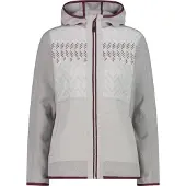 CMP Woman Jacket Fix Hood Gesso Gesso 48