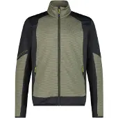CMP - Jacket Grid Tech - Fleecejacke Gr 54 oliv