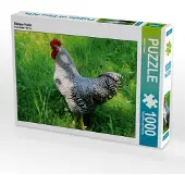 CALVENDO Stolzer Hahn 1000 Teile Puzzle quer 640x480mm, Löwer Sabine; 7415338
