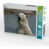 CALVENDO Eisbär 1000 Teile Puzzle quer 640x480mm, Berg Martina; 7380836