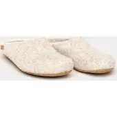 Gottstein Filz Pantoffeln Hochwertiger Filz aus 100% Wolle, Anatomisch geformte Sohle für besten Halt, Nahtlose Verarbeitung für hohen Komfort offwhite 42 EU