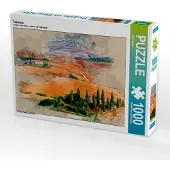 CALVENDO Toskana 1000 Teile Puzzle quer 640x480mm, Roder Peter; 7445032