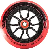 Madd Gear MFX 120mm Stunt-Scooter Rolle Syndicate AR-120 88A Schwarz/PU Rot