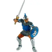 BULLYLAND Schwertkämpfer Spielfigur 80764 11,5cm blau PVC-frei Kinder