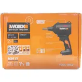 WORX Akku Staubbläser bürstenlosem Motor elektrisches Luftgebläse Gartenpflege Powerhouse