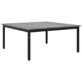 vidaXL Couchtisch Graues Sonoma 100 x 100 x 45 cm Holzwerkstoff