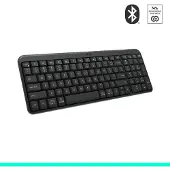 Logitech K250, RF Wireless + Bluetooth, Graphit