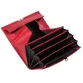 Karlowsky Kellnerbörse (Geldbörse) 18,2 x 10 cm Leder Rot