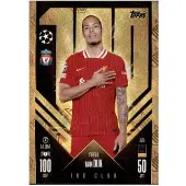 Topps 470 – Virgil van Dijk – 100 Club – 2024/2025