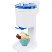 Syntrox Germany Syntrox Gino Gelati 4in1 Softeismaschine, Eismaschine, Frozen Yogurt-Milchshake Maschine, Flaschenkühler