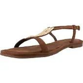 Carmela für Damen. 16329001-CAMEL Ledersandalen 163290 braun (37), Wohnung, Schnalle, Lässig, Klassisch