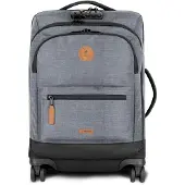 Cabaia Soft Suitcase 4 Wheels Essentials Trolley Getaria grau 55cm
