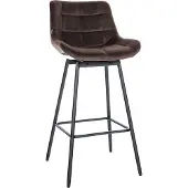 BellaFurn Drehbarer Barhocker – Drehhocker, elegantes Design, ideal für moderne Innenräume