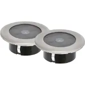 Konstsmide 2er-Set Solar LED-Bodenspot Ø 11cm je Spot bis 100kg belastbar Einbaustrahler