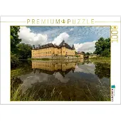 CALVENDO Wasserschloss Dyck, Jüchen 1000 Teile Puzzle quer 640x480mm, Schickert Peter; 7436842