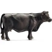 Schleich - Tierfiguren, Black Angus Kuh; 13767