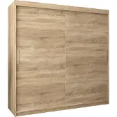 MEBLE KRYSPOL Kleiderschrank, Schiebetürenschrank Schlafzimmer, Schrank TOKYO 200 cm