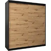 MEBLE KRYSPOL Kleiderschrank, Schiebetürenschrank Schlafzimmer, Schrank TOKYO 180 cm