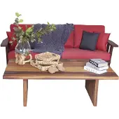 AEA Gartenmöbel Set Dreisitzer Sofa Couch Terrassenmöbel Couchtisch
