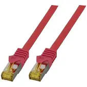 EFB Elektronik EFB MK7001.25R RJ45 Patchkabel Cat.6A S/FTP LSZH Cat.7 Rohkabel rot 25m MK700125R