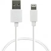 Urban Factory Basee, 0,8 m, Lightning, USB A, Männlich, Männlich, Weiß