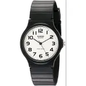 Casio Collection Klassiker Uhr Analog Resin schwarz MQ-24-7B2LEG