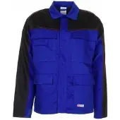 Planam Schweißer-Jacke Weld Shield Gr. 46 kornblau/schwarz